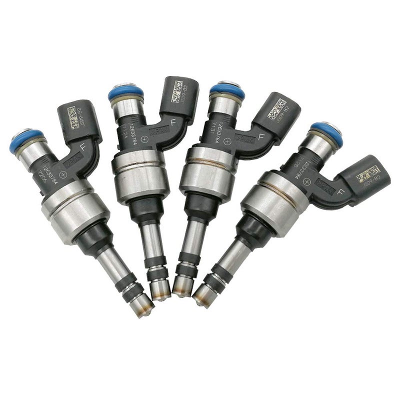 Amrxuts أمروكوتس 4 قطع/مجموعة حقن وقود JSD9-B2 FJ1154 6 ثقوب لبيوك 11-16 لاكروس 11-17 ريجال 12-17 فيرانو شيفروليه 12-15 كابتيفا سبورت 13-14 ماليبو 2014 إمبالا إكوينوكس 11-17 جي إم سي تيرين 12633784 - Image 2